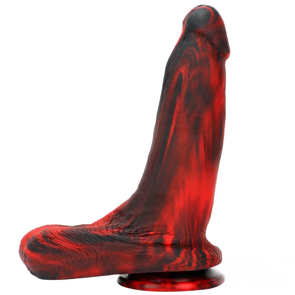 Monster color fantasy silicone dildo, photo 11