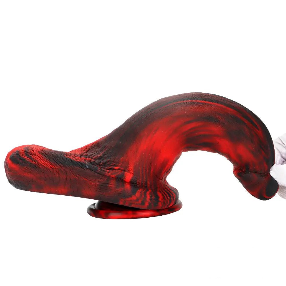 Monster color fantasy silicone dildo, photo 15