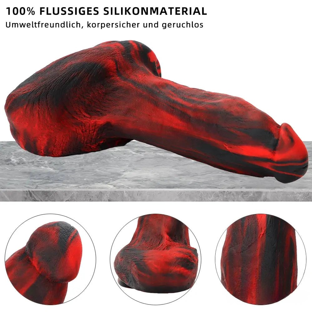 Monster color fantasy silicone dildo, photo 2