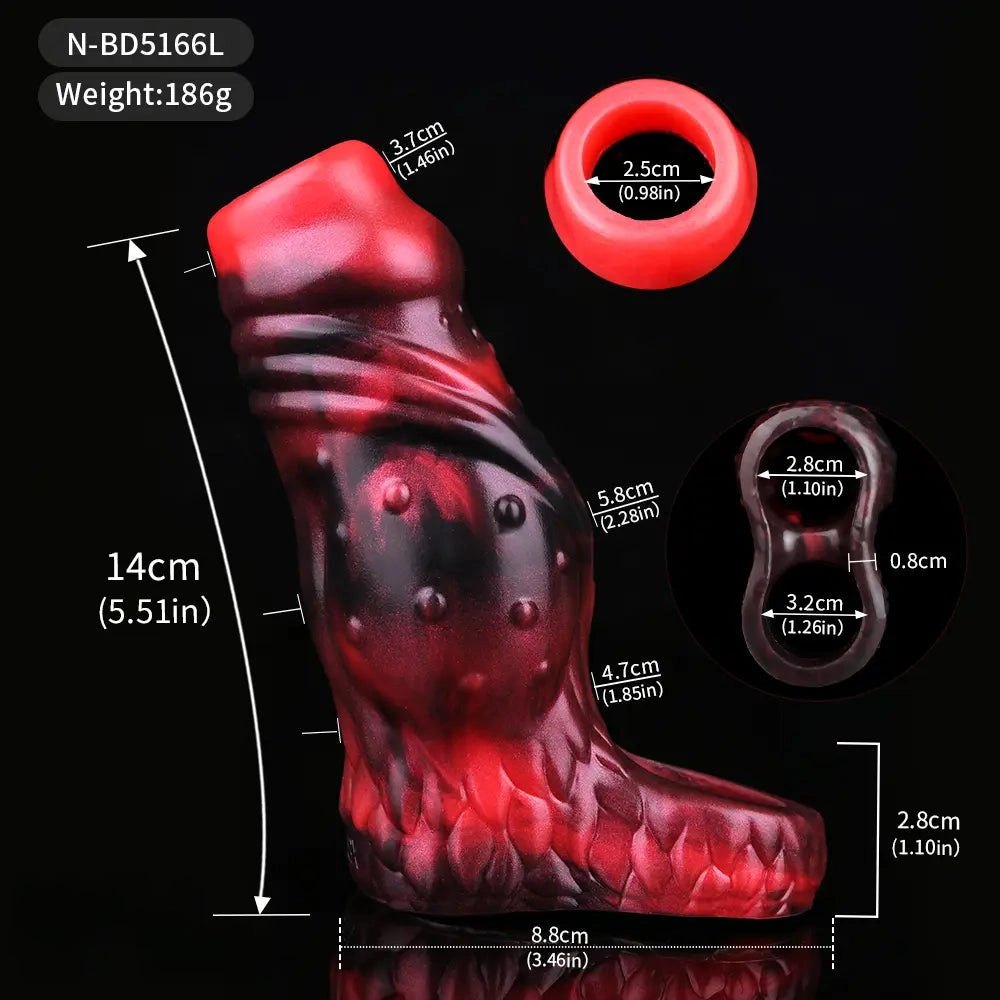 Mixed color deluxe monster scale sleeve, photo 16