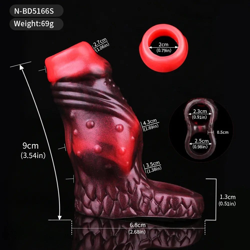 Mixed color deluxe monster scale sleeve, photo 18