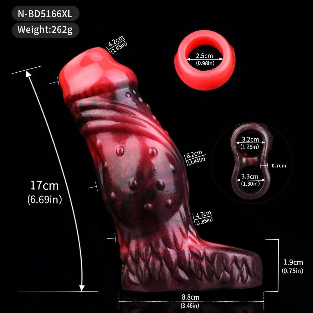 Mixed color deluxe monster scale sleeve, photo 19