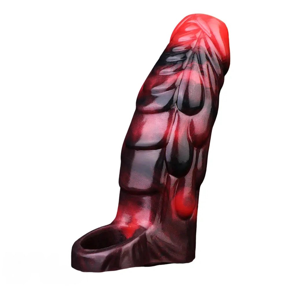 Mixed color silicone monster scale sleeve, photo 2