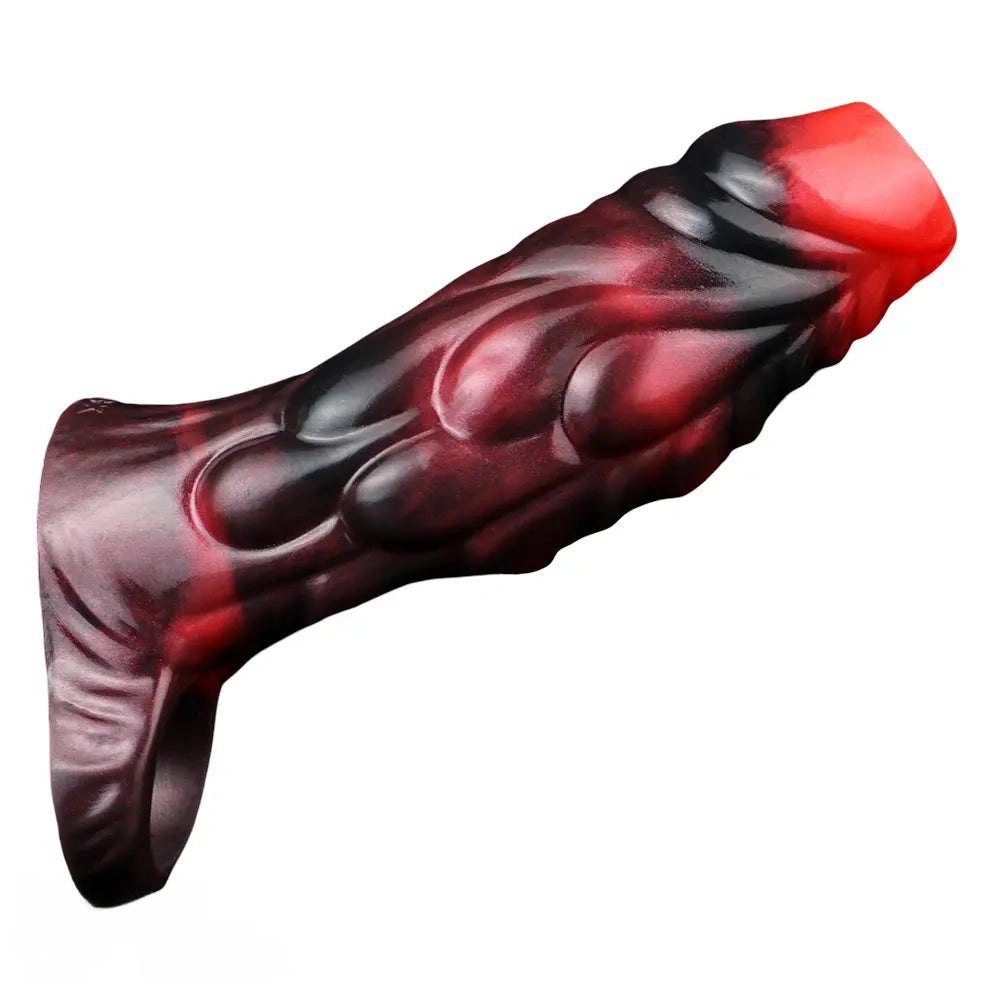 Mixed color silicone monster scale sleeve, photo 6