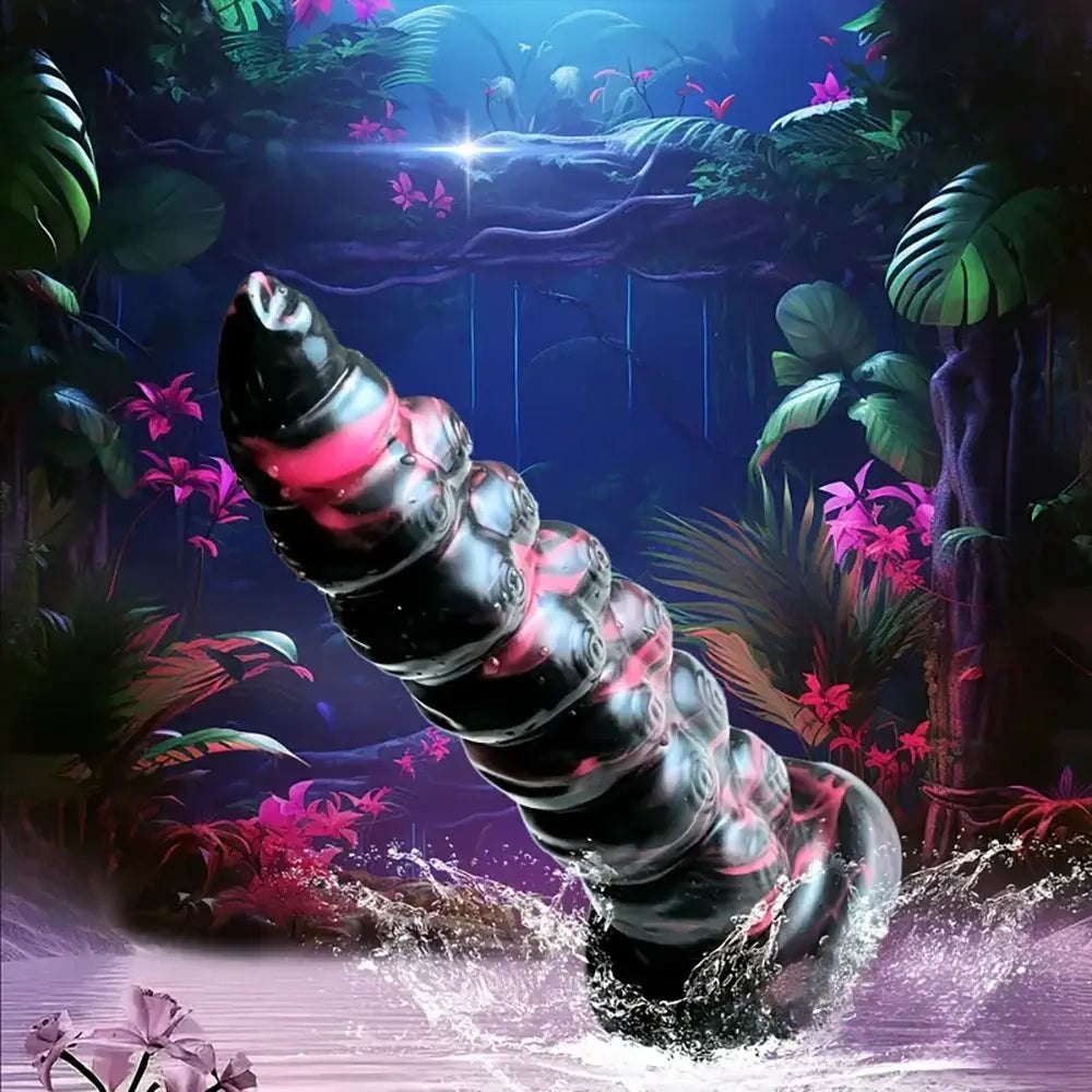 Colorful monster tentacle silicone dildo, photo 5
