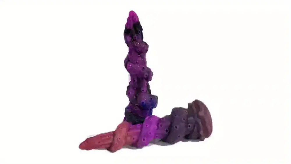 Monster tentacle silicone fantasy dildo, photo 7