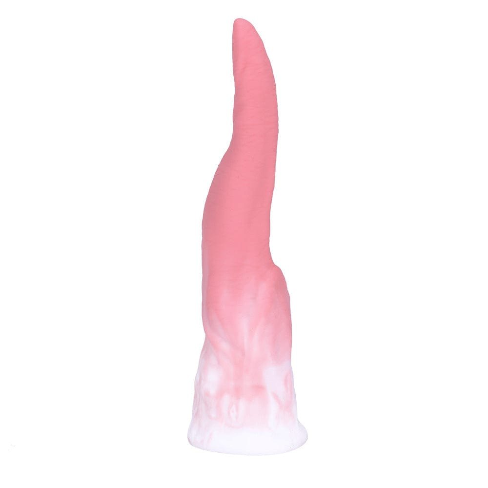 Pink monster tongue silicone fantasy dildo, photo 4