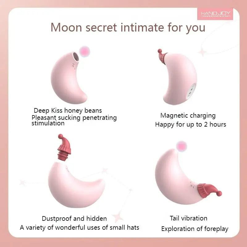 Moon rose sucking clit vibrator, photo 4