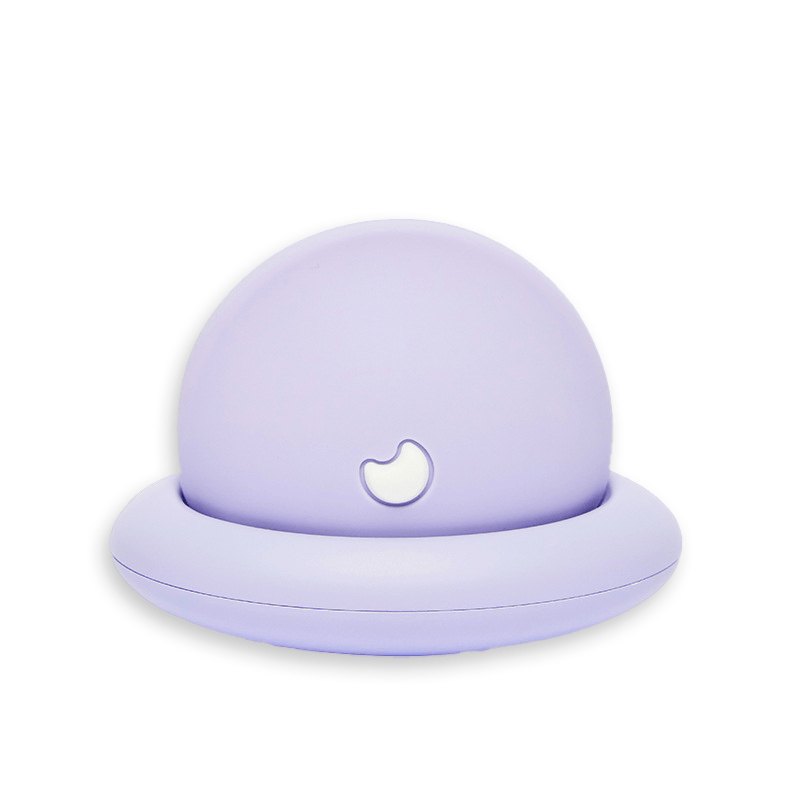 Moon shaped silicone suction vibrator, photo 1
