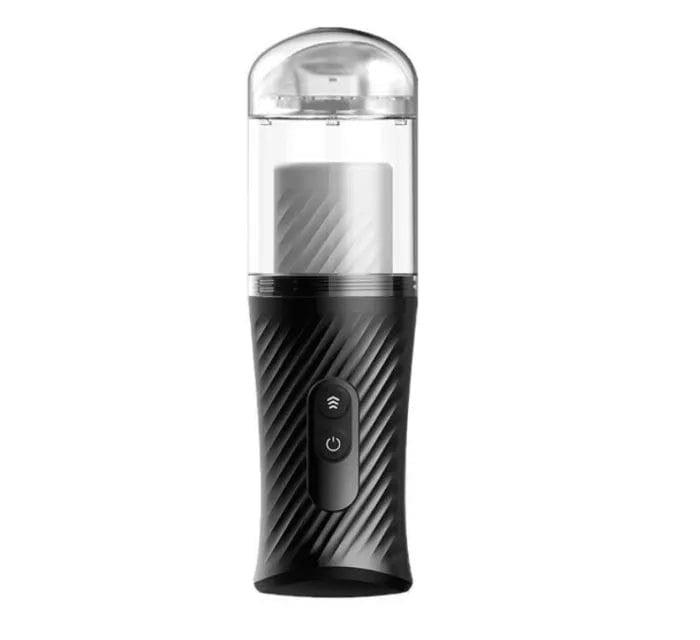 Black automatic suction cup masturbator, photo 9