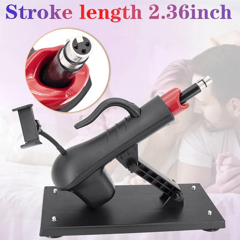 Black electric thrusting sex machine, photo 6