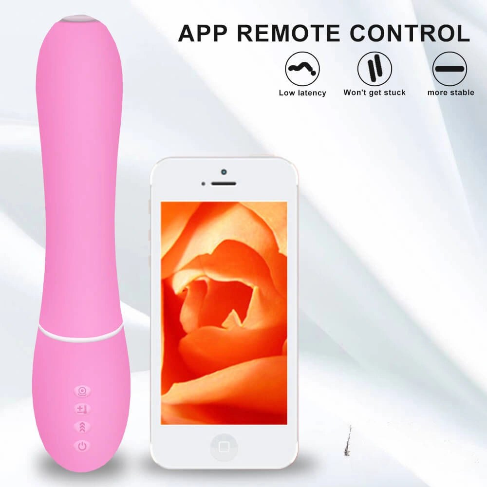 Pink multi function wand vibrator, photo 1