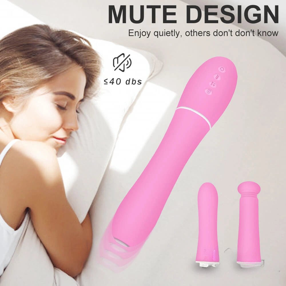 Pink multi function wand vibrator, photo 2
