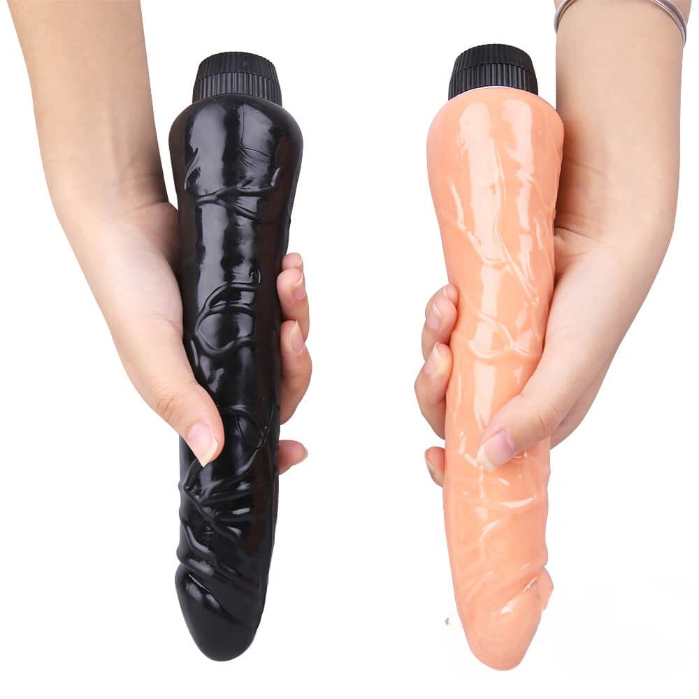 Multi-mode vibrating realistic dildo, photo 10