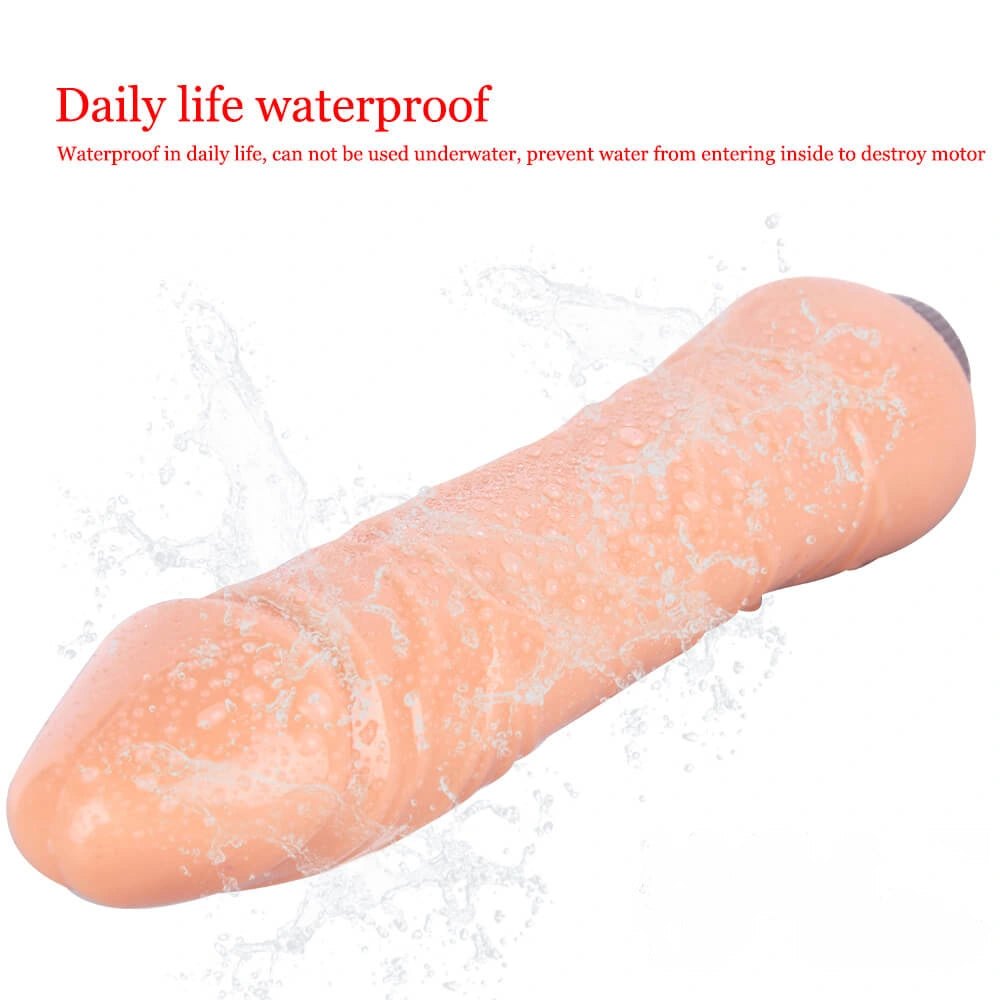 Multi-mode vibrating realistic dildo, photo 13