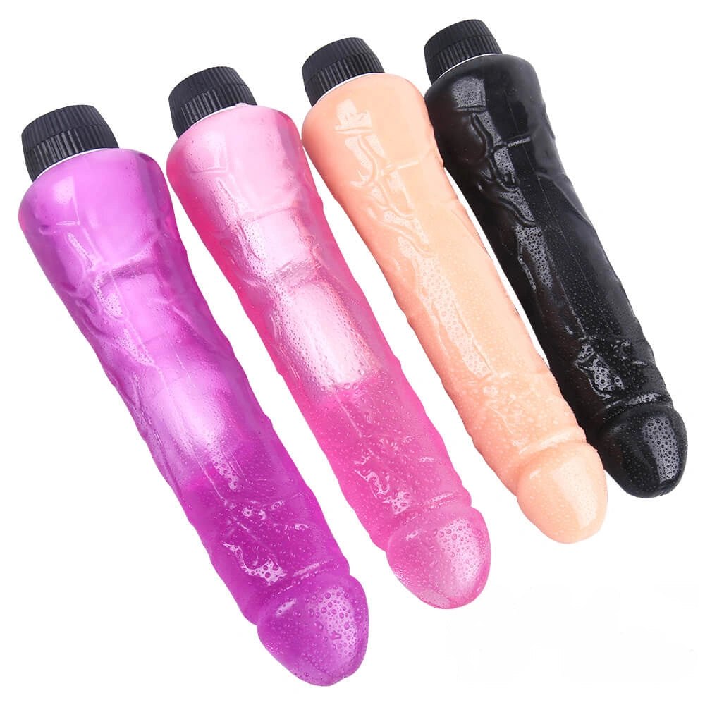 Multi-mode vibrating realistic dildo, photo 9