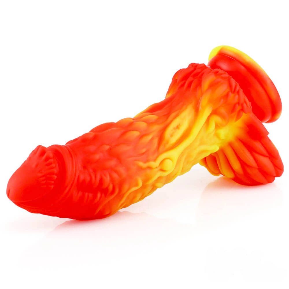 #1 multicolor dragon fantasy dildo