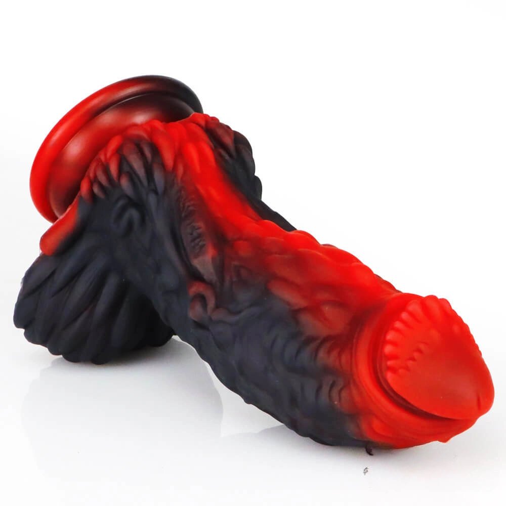 #3 multicolor dragon fantasy dildo