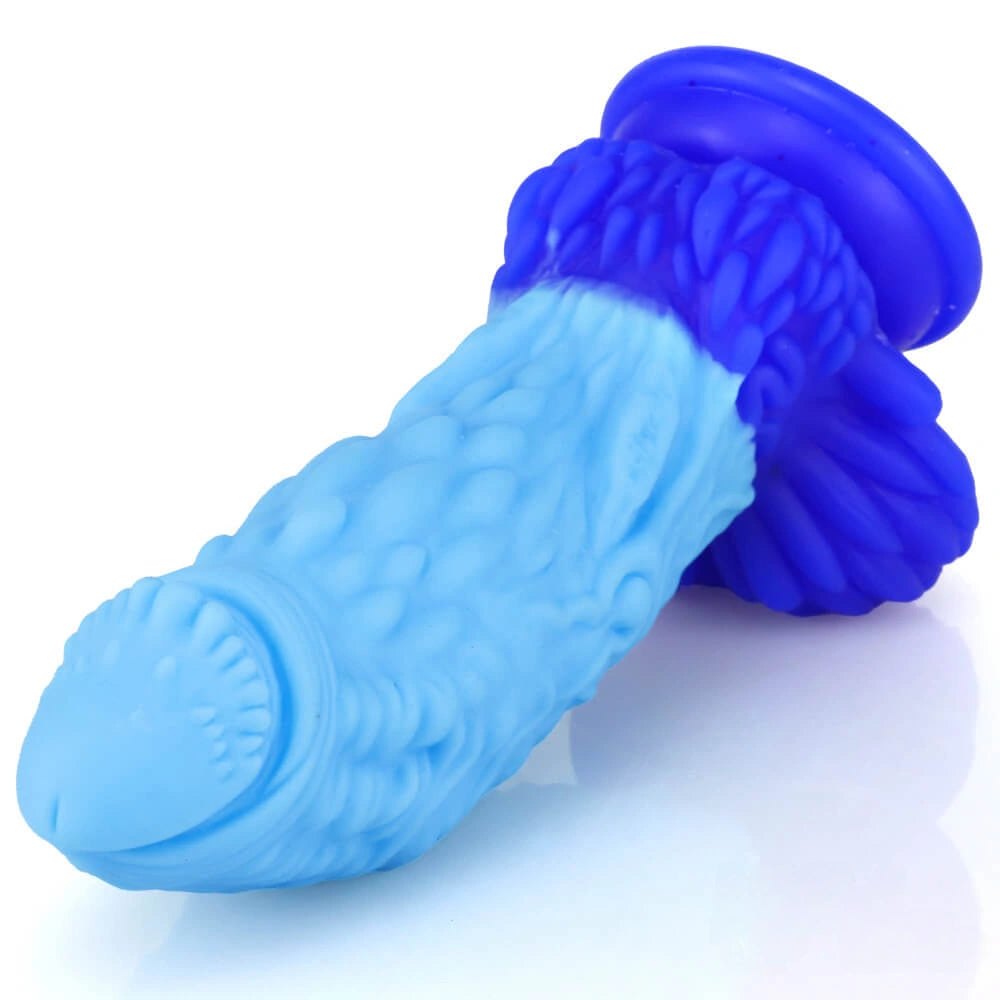 Multicolor dragon fantasy dildo, photo 5