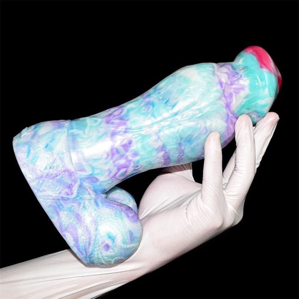 Mushroom head silicone fantasy dildo, photo 11