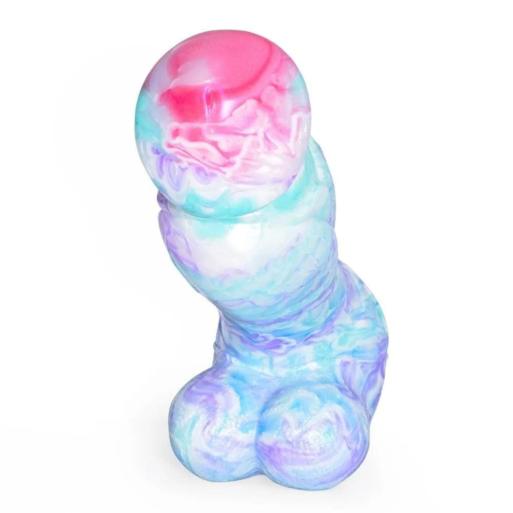 Mushroom head silicone fantasy dildo, photo 2