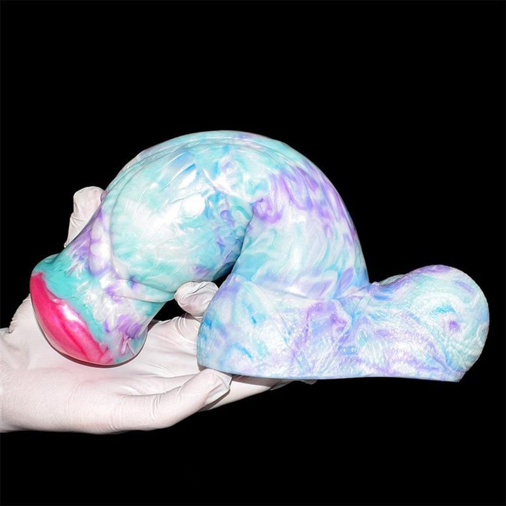 Mushroom head silicone fantasy dildo, photo 9