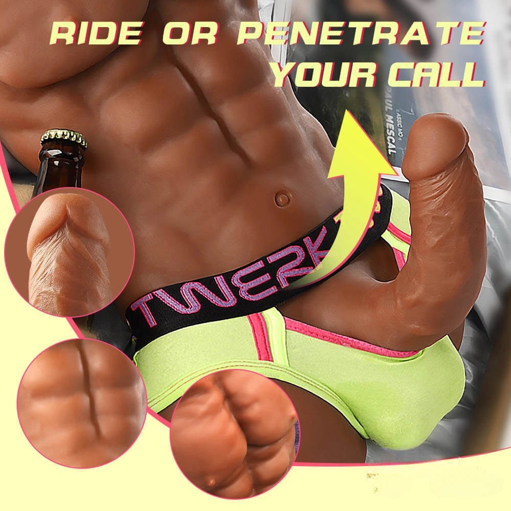 Flesh-tone muscular male torso, photo 7