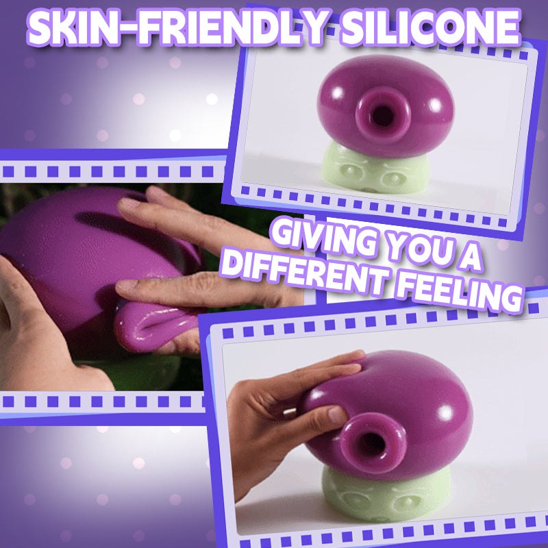 Purple mushroom monster anthro male masturbator, photo 5