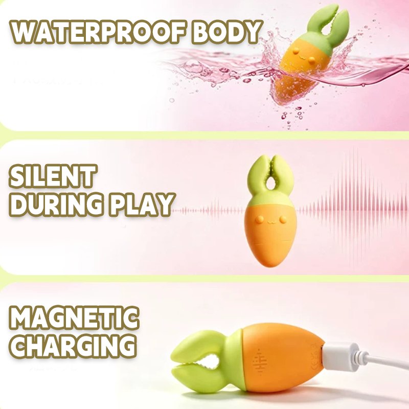 Mushroom and carrot vibrator set, photo 5