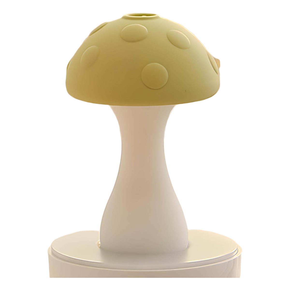 Mushroom-shaped silicone clit sucker with glowing dust cover, photo 11
