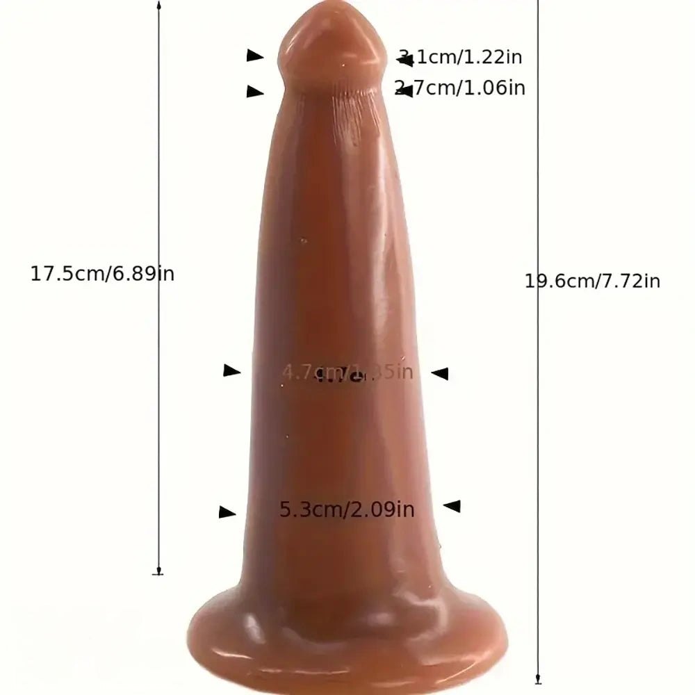 Flesh mushroom head anal plug, photo 3