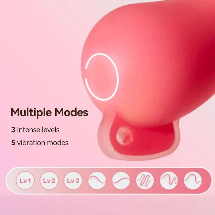 Pink mushroom head bullet vibrator, photo 5