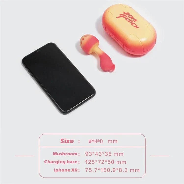 Pink mushroom head bullet vibrator, photo 7
