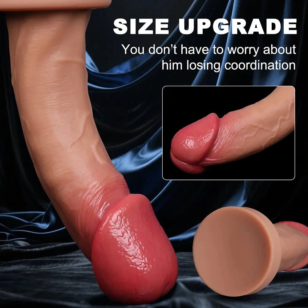 Flesh tone mushroom head dildo, photo 12