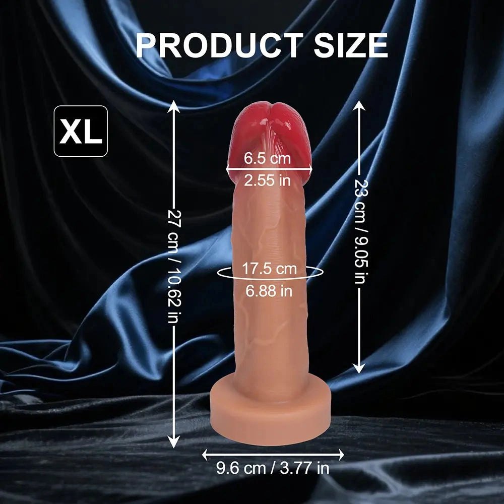 Flesh tone mushroom head dildo, photo 19