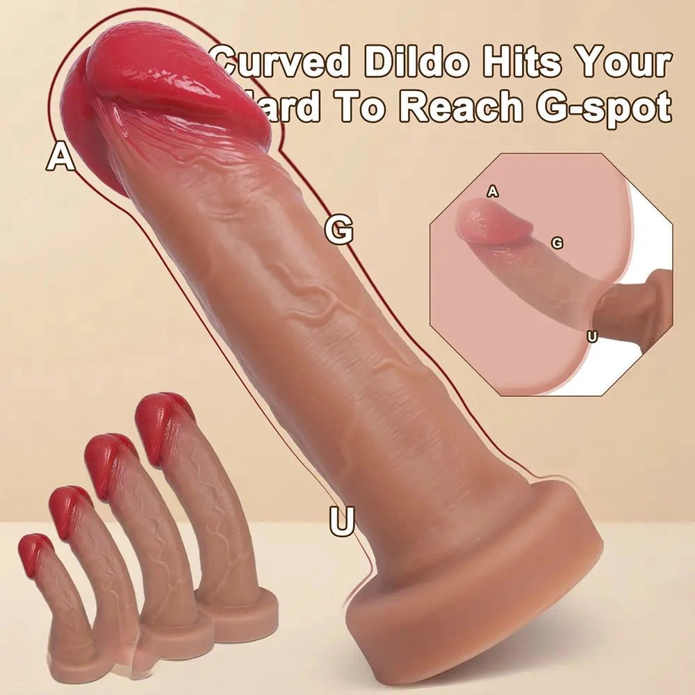 Flesh tone mushroom head dildo, photo 9