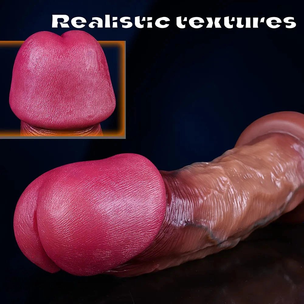 Brown mushroom head dildo, photo 2