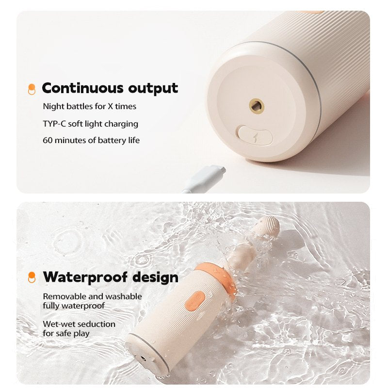 Gradient orange thrusting g-spot sex machine, photo 6