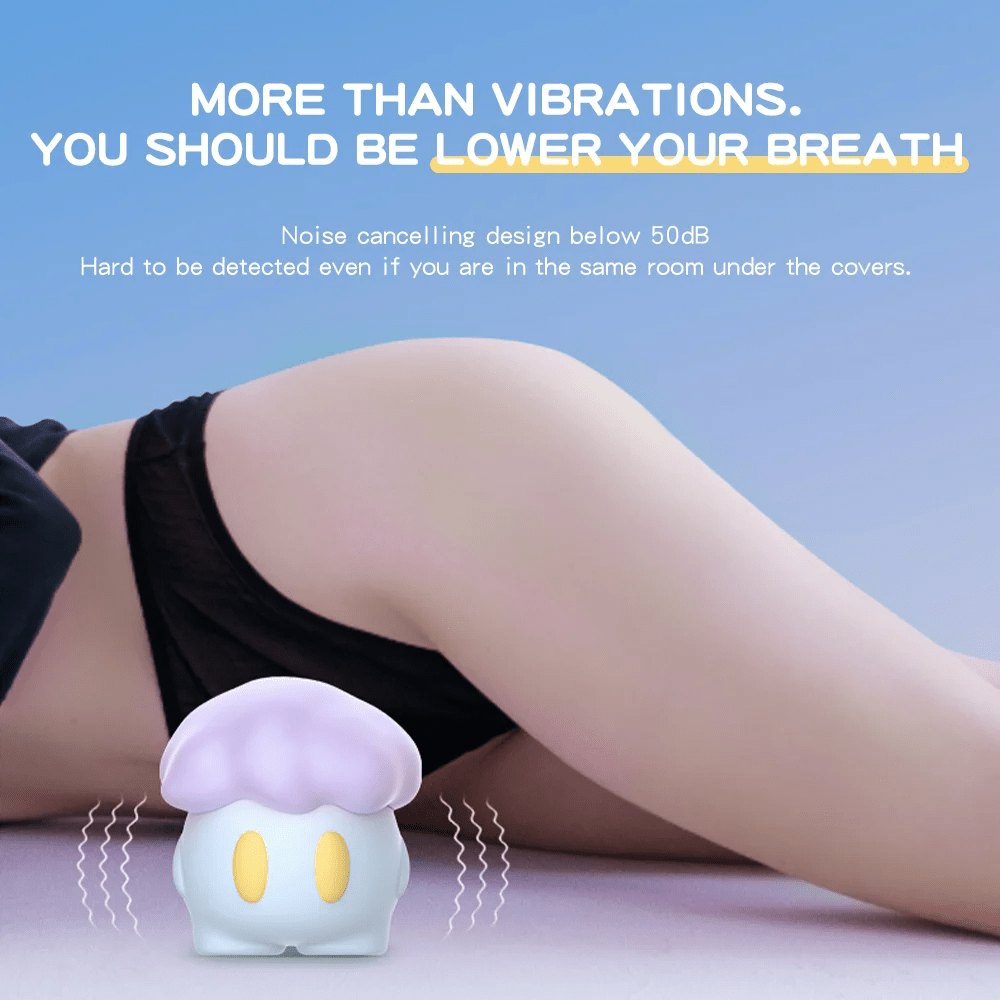 Mushroom shaped clitoral suction vibrator, photo 10