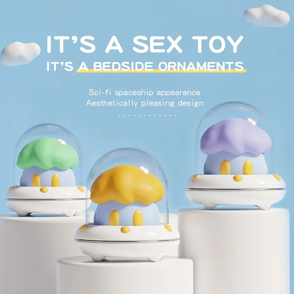 Mushroom shaped clitoral suction vibrator, photo 3