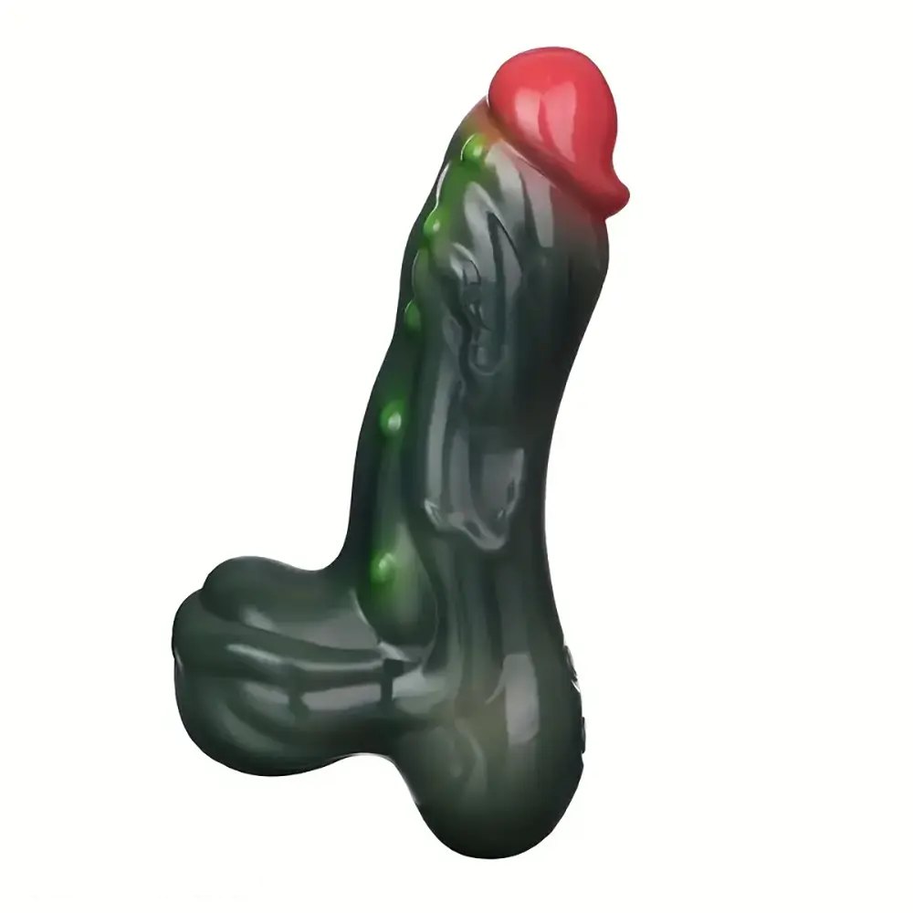 Textured monster fantasy dildo, photo 8