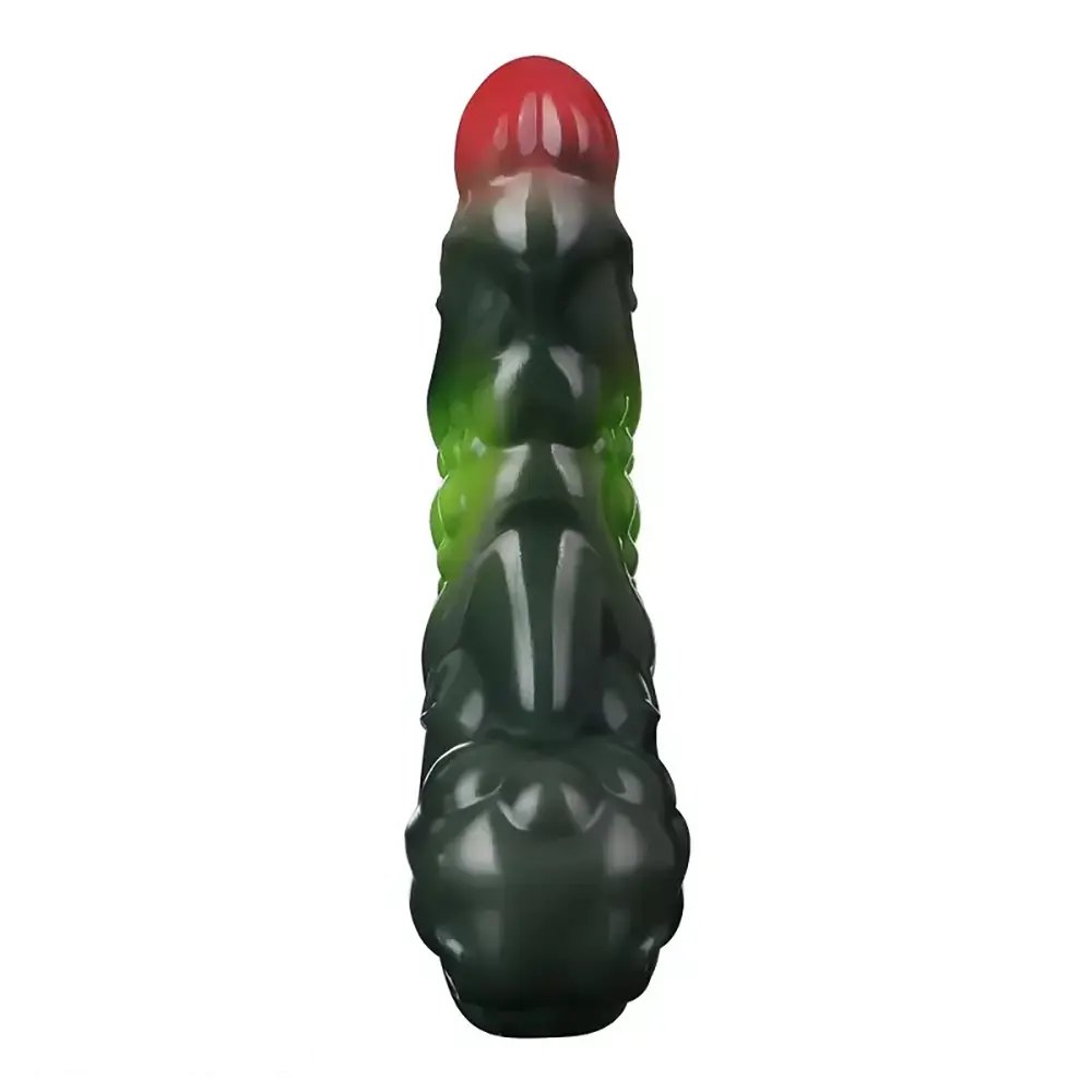 Mixed color fantasy phallus dildo, photo 4