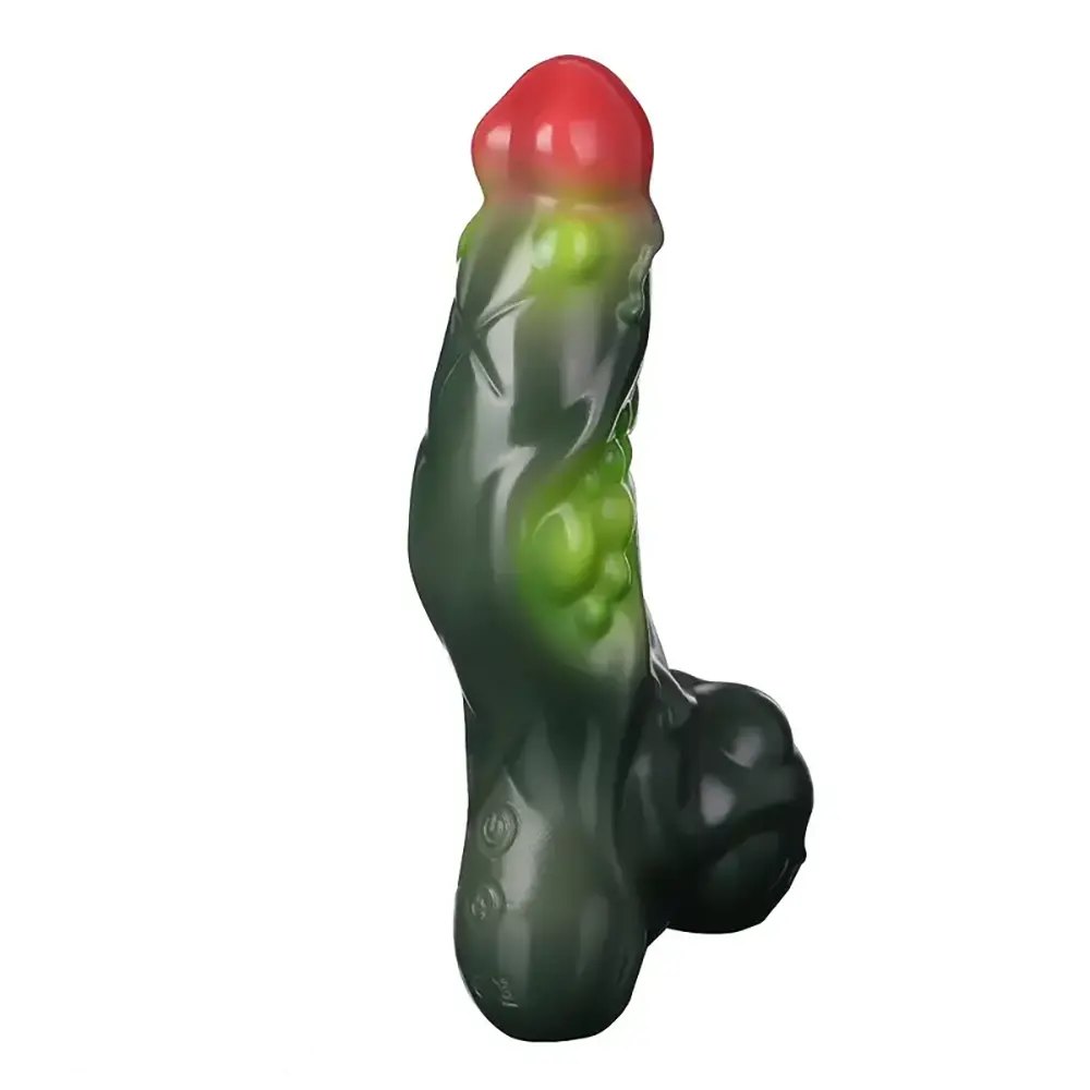 Mixed color fantasy phallus dildo, photo 8