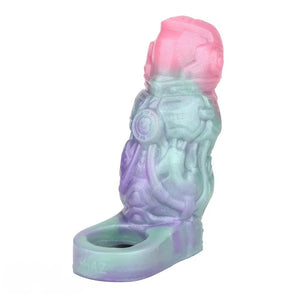 Pastel purple and mint fantasy creature sleeve, photo 1