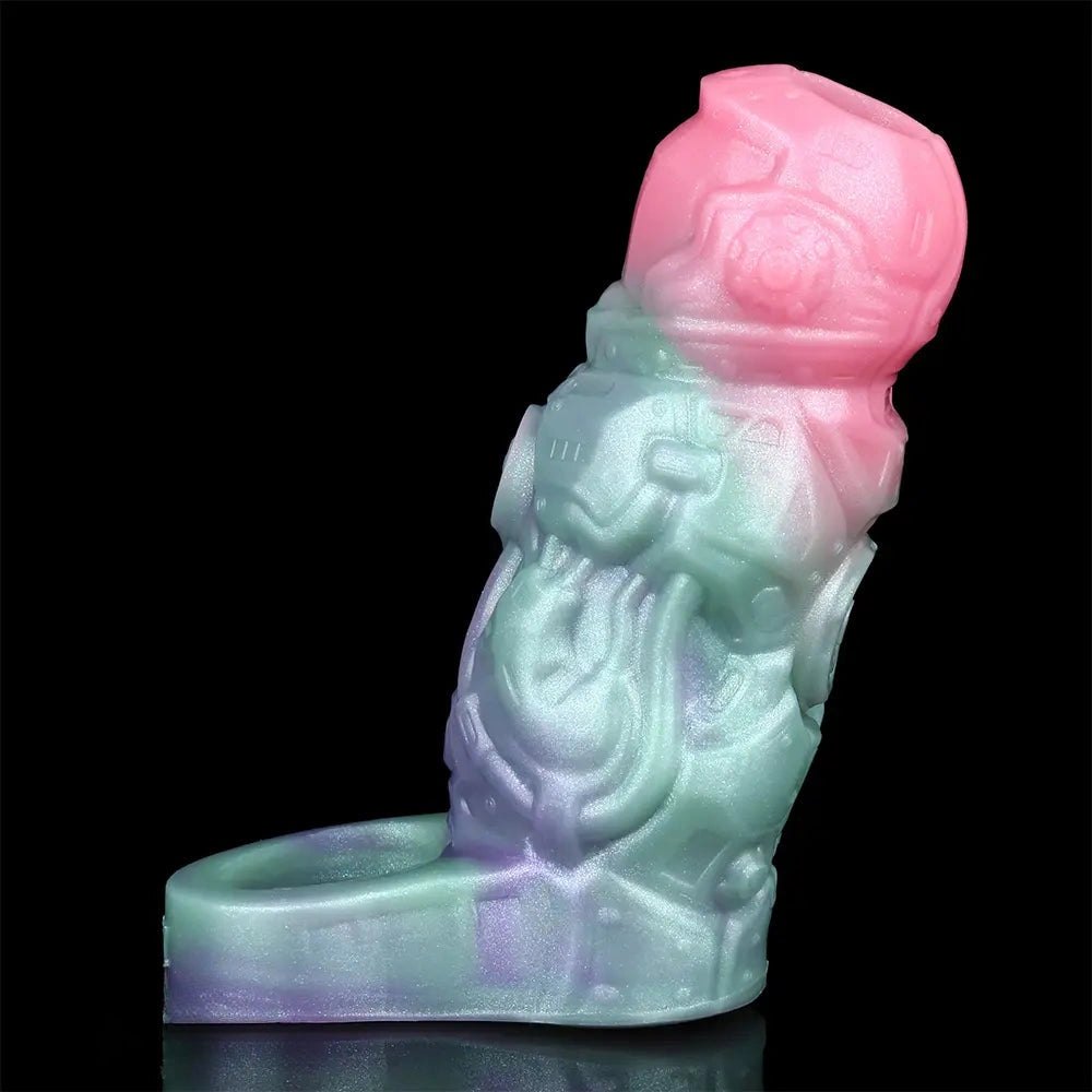 Pastel purple and mint fantasy creature sleeve, photo 12