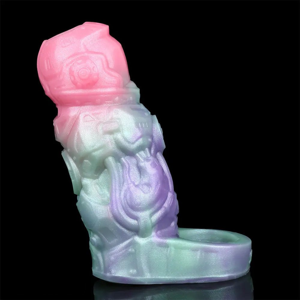Pastel purple and mint fantasy creature sleeve, photo 13