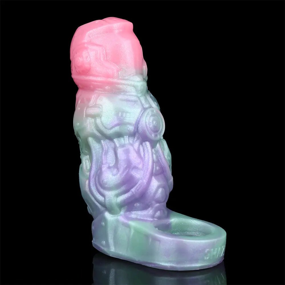 Pastel purple and mint fantasy creature sleeve, photo 15