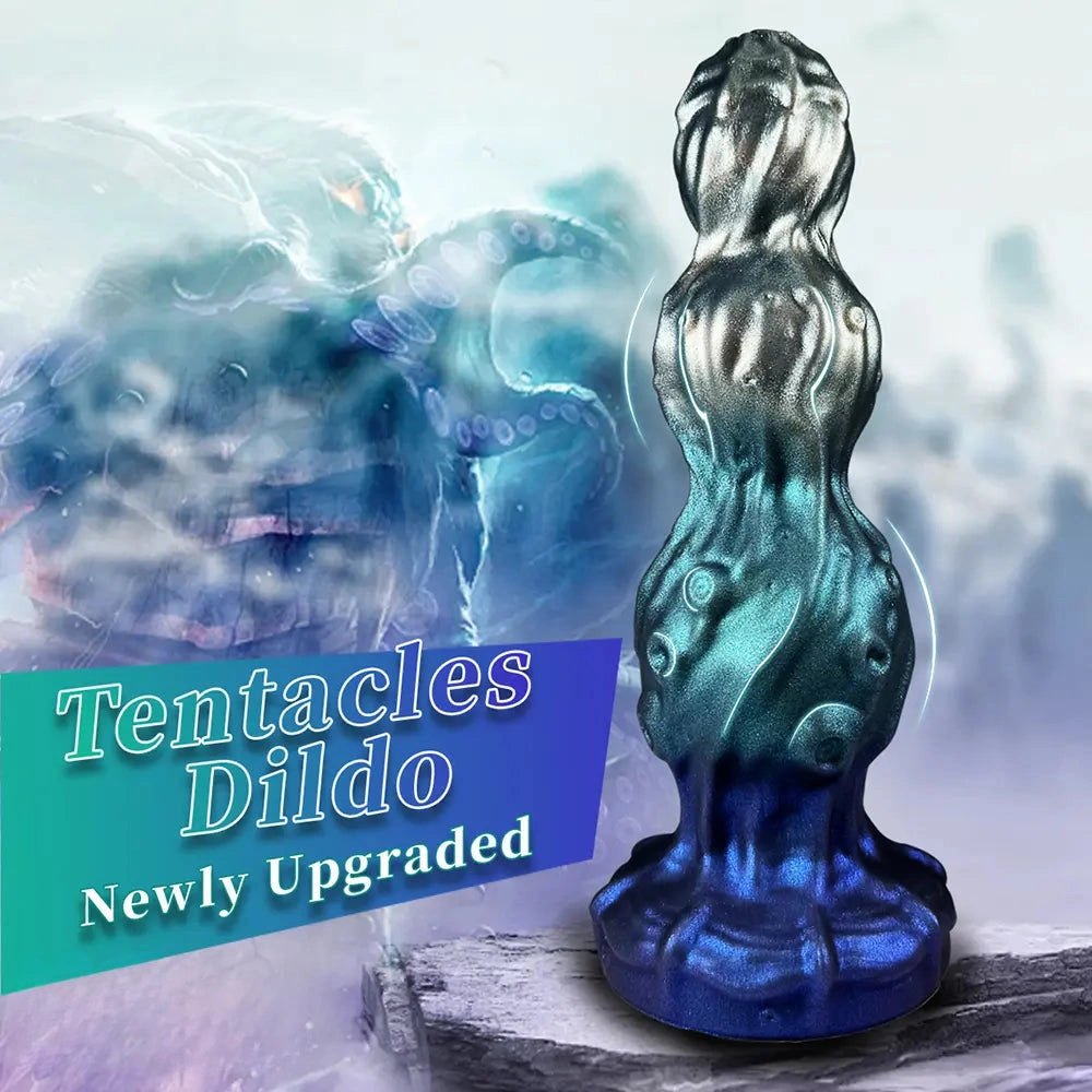 Textured alien tentacle dildo, photo 9