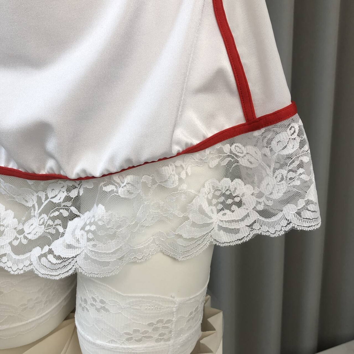 Nurse satin babydoll roleplay costume set, photo 9