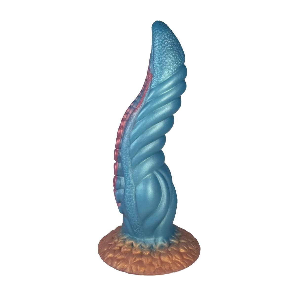 Ocean blue tentacle fantasy dildo with suction cup base, photo 11